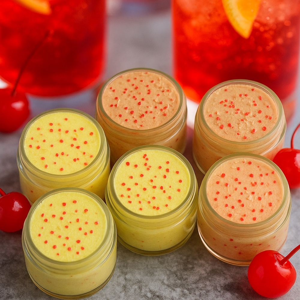 Hand Crafted “Shirley Temple” Scented Body Butter by Sky & Seashells 2 OZ